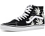 Кеды Sk8-Hi Vans с панда принтом