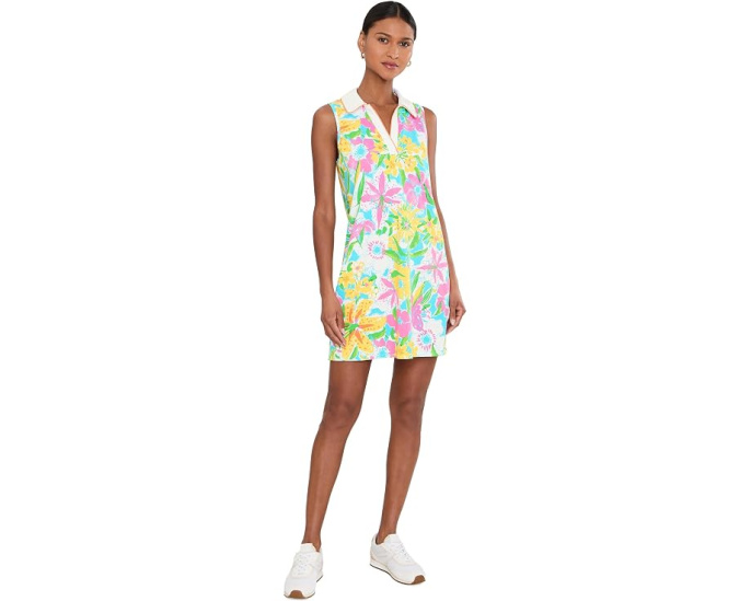 Платье без рукавов Lilly Pulitzer Cayo Costa с цветочным принтом