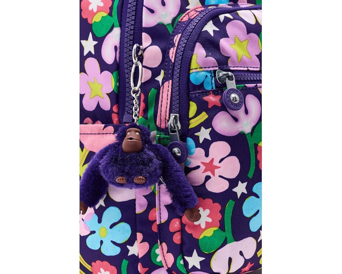 Kipling рюкзак Seoul Small с принтом Fairy Flower