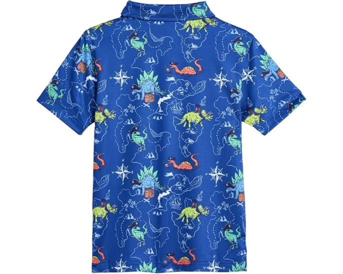 Рубашка поло Chubbies Kids The Lil Rex Marks The Spot для малышей