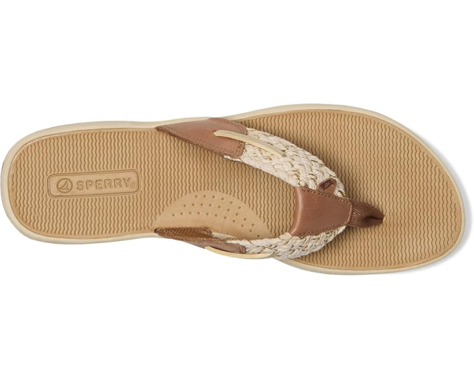 Сандалии Sperry Parrotfish с плетеным верхом и подошвой Wave Siping