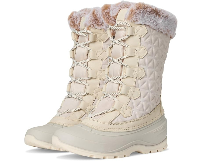 Зимние сапоги Kamik Snovalley 6 из замши с искусственным мехом и боковой молнией