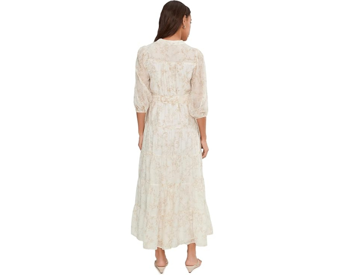 Макси-платье Three Teir Button Bodice с пуговицами от Vince Camuto