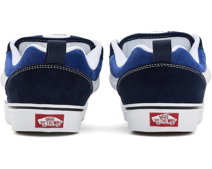 Кроссовки Vans Knu Skool в ретро стиле с объемным язычком