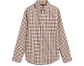 Gingham Brushed Twill Button-Down Shirt (Toddler/Little Kid/Big Kid)