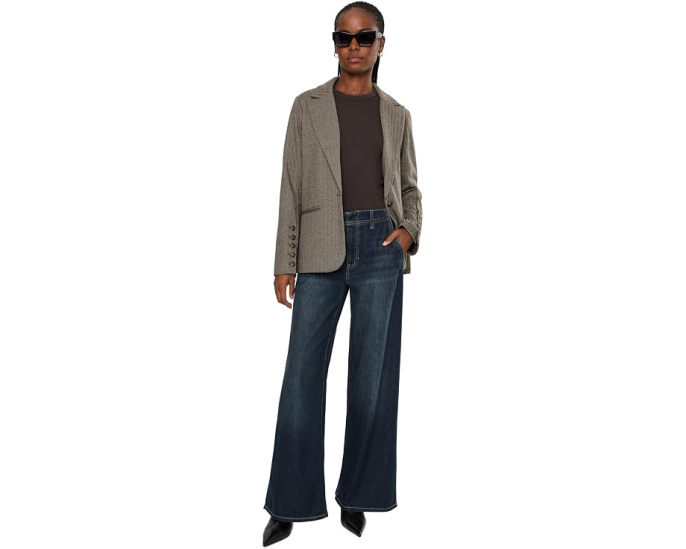 Джинсы Weekender Wide Leg с боковым разрезом Mid-Rise от Liverpool Los Angeles