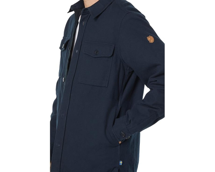 Утепленная рубашка Fjällräven Ovik Lite с начесом