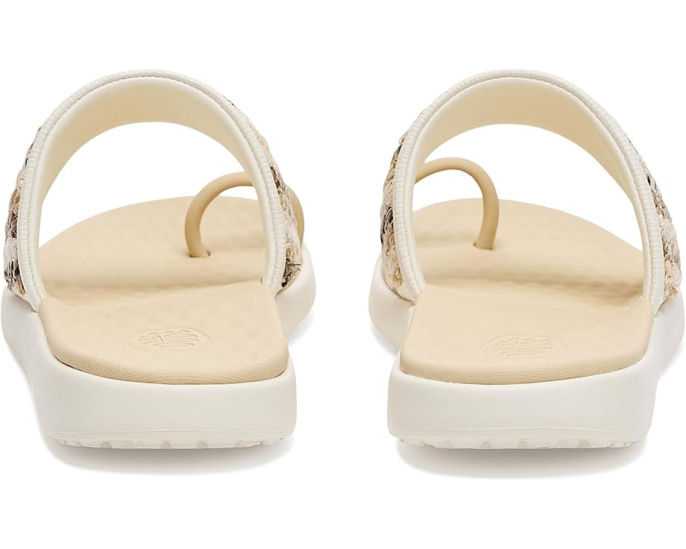 Босоножки Maui Breeze Toe Loop с кольцом на мыске цвет слоновой кости