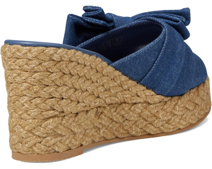 Stuart Weitzman босоножки клинья Loveknot с узлом