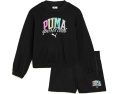 Puma детский комплект из свитера и шорт Черный