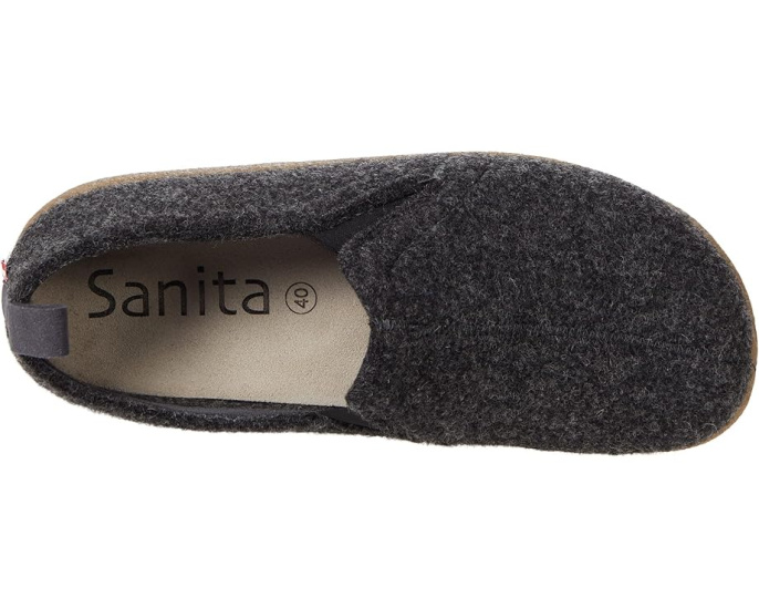 Sanita Skagen слипоны на платформе с текстильным верхом