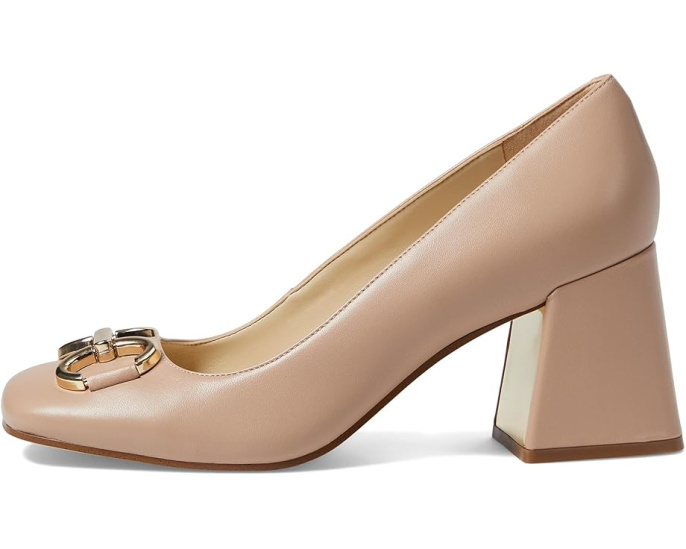 Туфли Nine West Caven на каблуке с квадратным носком и декором