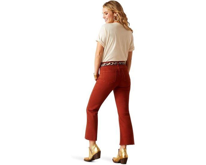 Джинсы Ariat High-Rise Jazmine Flare цвета Бордо