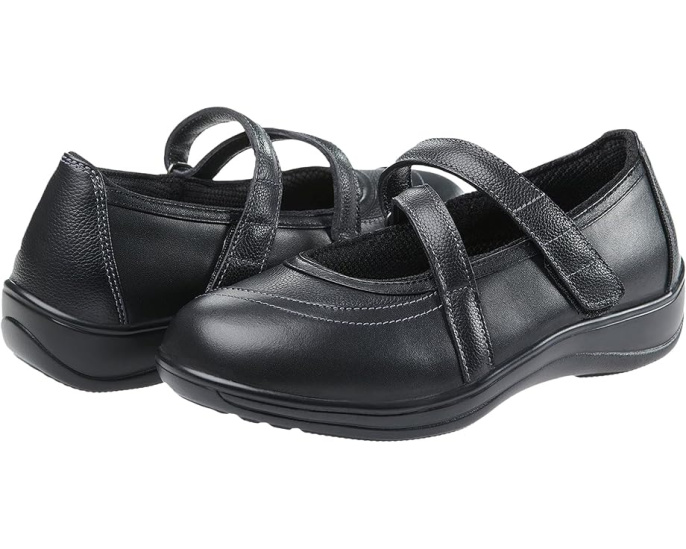 Балетки Orthofeet Celina с широким носком и кожей