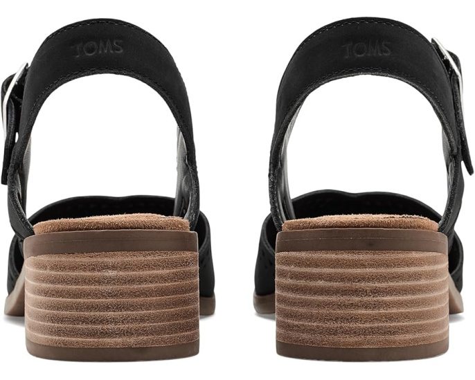 TOMS Туфли Jaclyn на устойчивом каблуке с ремешком и пряжкой