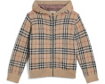 Худи Jimmy Vintage от Burberry Kids на молнии для детей