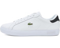 Кроссовки Lacoste Powercourt из кожи с вышитым крокодилом
