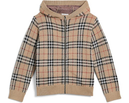 Худи Jimmy Vintage от Burberry Kids на молнии для детей