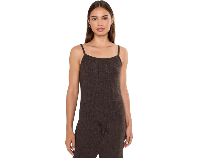 Barefoot Dreams топ Cozychic Ultra Lite Pointelle на бретелях