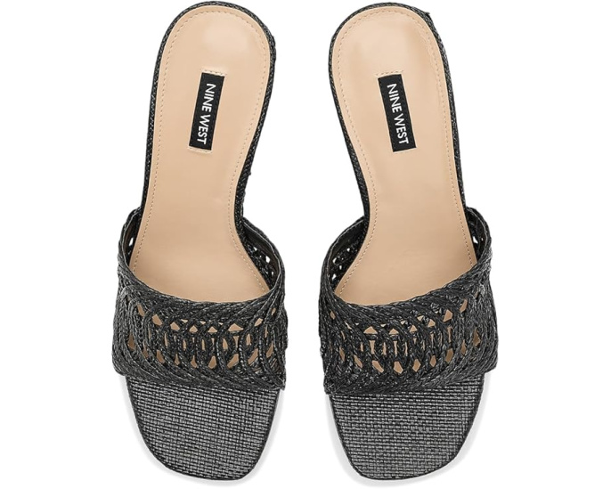 Туфли Nimma с открытым носком и танкеткой Nine West