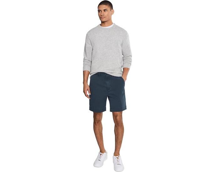Шорты-брюки Archie Short Straight Trouser AG Jeans темно-синие