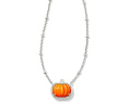 Подвеска Kendra Scott Pumpkin на короткой цепочке с тыквой
