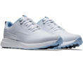 Гольф туфли FootJoy FJ Perfoma в бело-голубом цвете