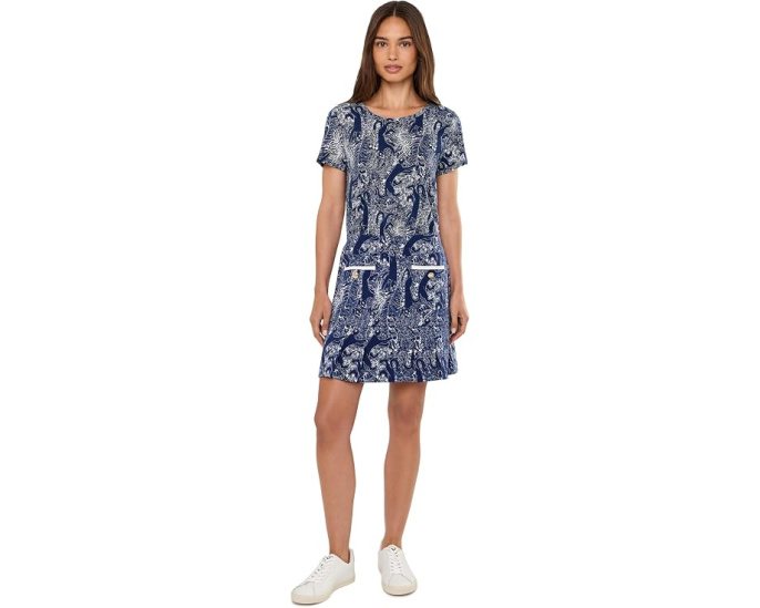 Lilly Pulitzer юбка-шорты Luisa с защитой UPF 50+
