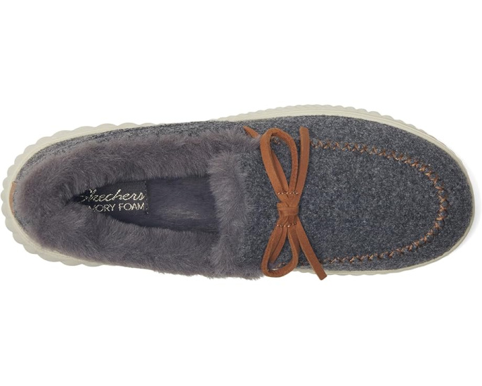 Утепленные мокасины Skechers Cozy Ojai с пропиткой Scotchgard на платформе