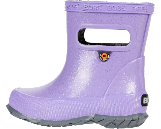 Bogs Skipper Glitter детские дождевые сапоги с блестками