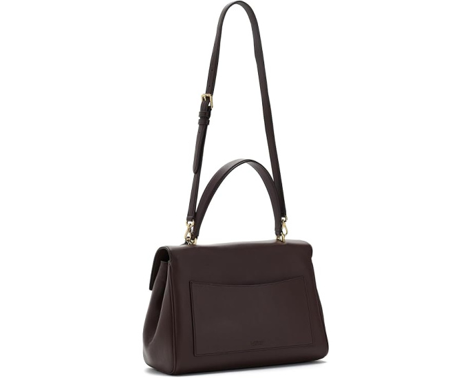 Сумка Lauren Ralph Lauren Nappa Leather Medium Farrah Soft Satchel из мягкой кожи