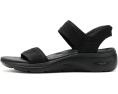 Сандалии SKECHERS Hands Free Slip-ins GO Walk Arch Fit 2.0 Shiny Knit с клиньем