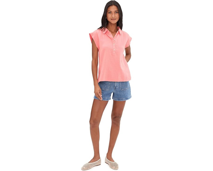 Джинсовые шорты Emmy Denim Short в окрасе Midvale Wash Madewell