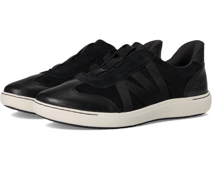 Кроссовки Clarks Nalle Tess из дышащей ткани с эластичными шнурками