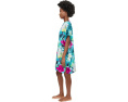 Natori пижамная рубашка Viva Printed Satin Sleepshirt с цветочным принтом