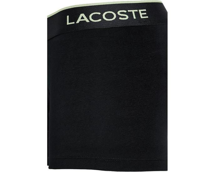 Набор из 3 трусов Lacoste 3-Pack Crocodile Logo Trunks с логотипом крокодила