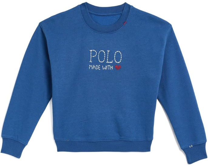 Logo Fleece Sweatshirt (Toddler/Little Kid)