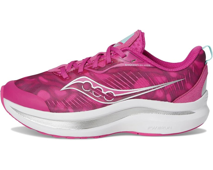 Детские кроссовки Saucony Endorphin KDZ с технологией PWRRUN и сетчатым верхом