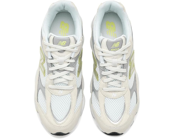 Serые кроссовки New Balance 603 с сеткой и замшей