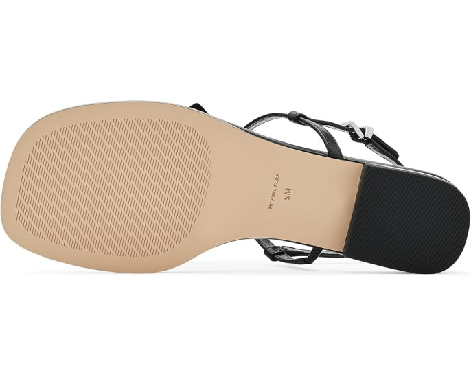 Сандалии Jacie Thong MICHAEL Michael Kors с кожаным цветком