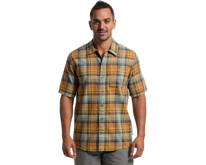 Рубашка Royal Robbins Redwood Plaid с коротким рукавом
