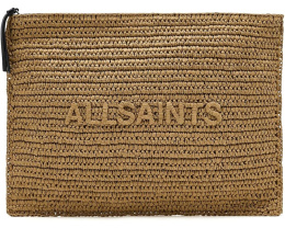 Большой клатч AllSaints Bettina Paper из бумаги