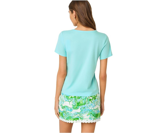 Топ Clairmont Pearl с жемчужной отделкой от Lilly Pulitzer