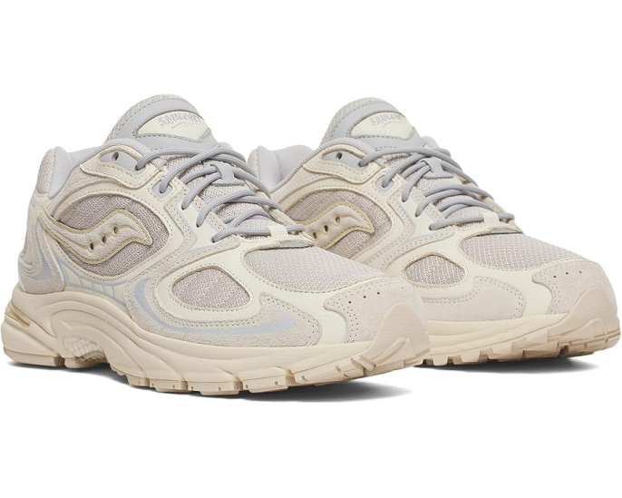 Кроссовки Saucony Grid Jazz 9 с сетчатым верхом и замшевыми вставками