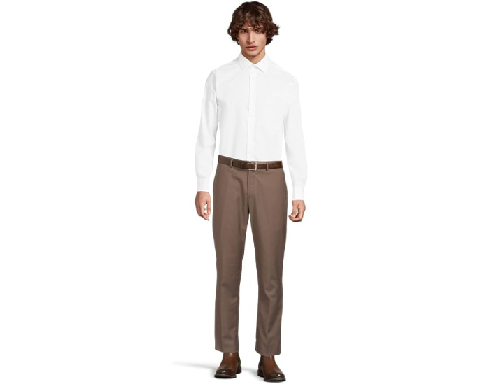 Calvin Klein рубашка Regular Fit Non Iron Herringbone French Cuff