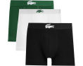 3 пары трусов Lacoste из стрейч-джерси с контрастным поясом