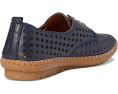 Лоферы Spring Step Deysi из кожи с геометрическими перфорациями