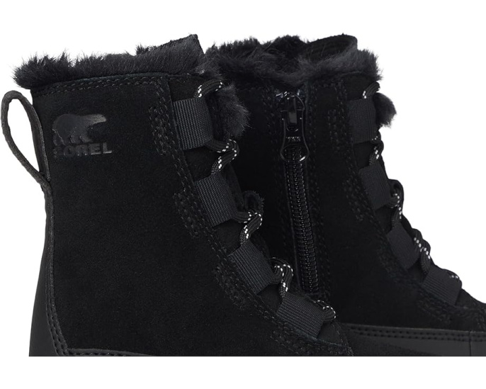 SOREL Детские ботинки Childrens Explorer III Lace WP с утеплителем 100г и боковой молнией