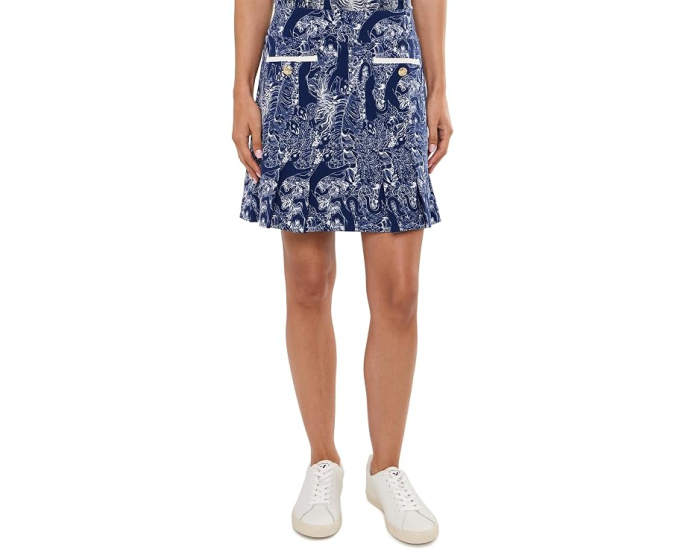 Lilly Pulitzer юбка-шорты Luisa с защитой UPF 50+