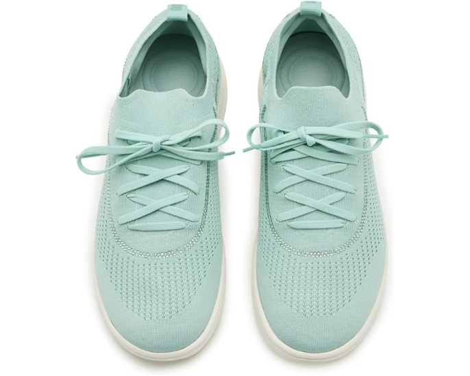 Кроссовки FitFlop Super-Q без шнуровки из трикотажа с кристаллами